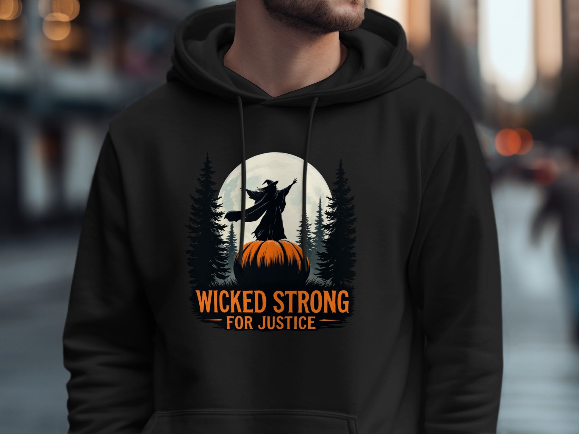 Wicked Strong for Justice Witch Hoodie Product