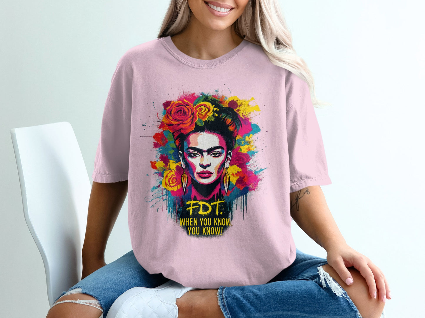 Vibrant FDT When You Know You Know Graphic T-Shirt product type