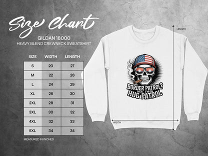 Border Patrol Nah I'm On Hug Patrol Sweatshirt product type