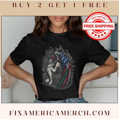 Patriotic Angel Graphic T-Shirt Buy 2 Get 1 Free product