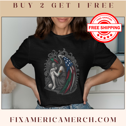 Patriotic Angel Graphic T-Shirt Buy 2 Get 1 Free product