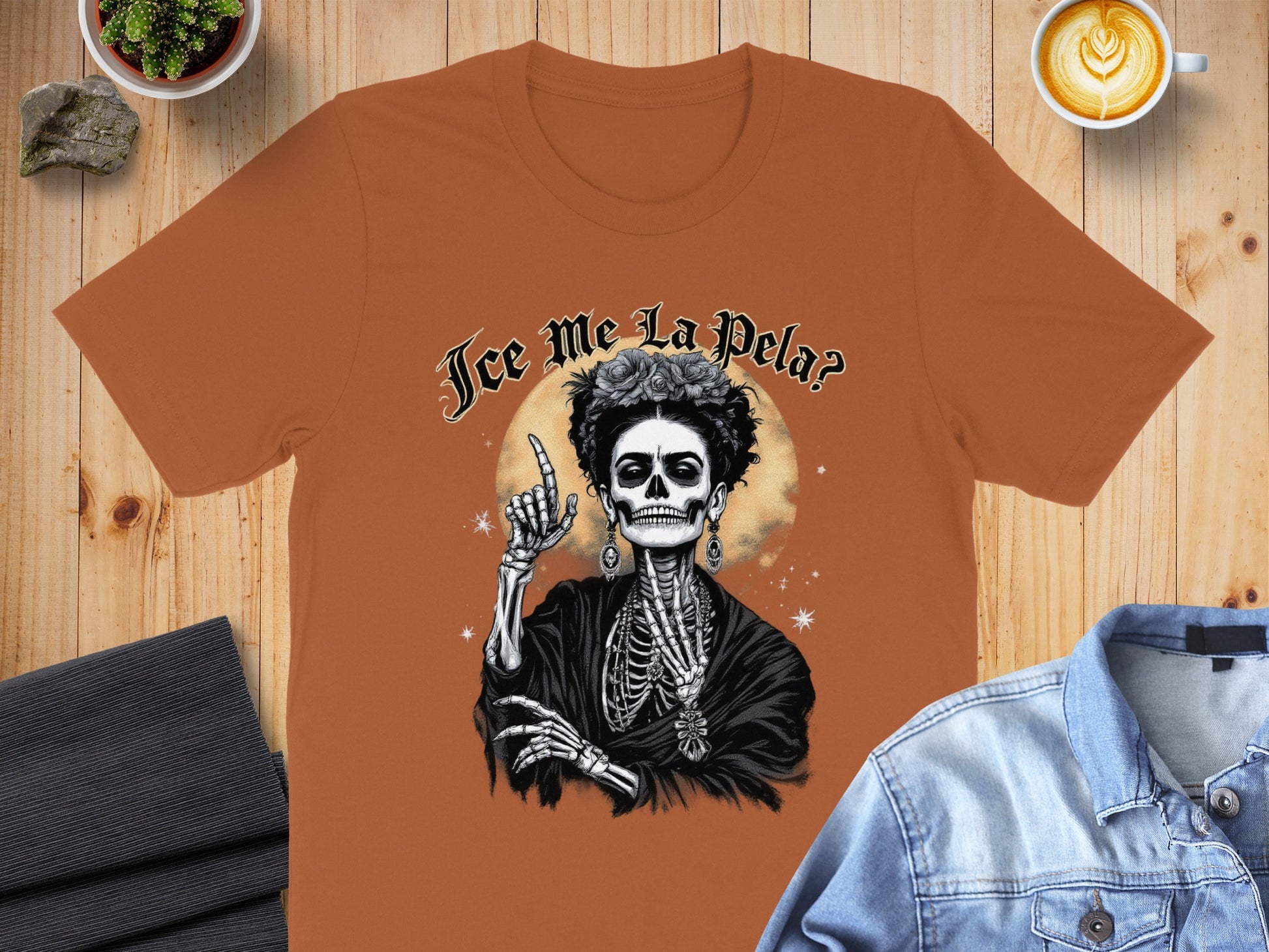 Iee me la pela Skeleton Graphic Tee Shirt product type
