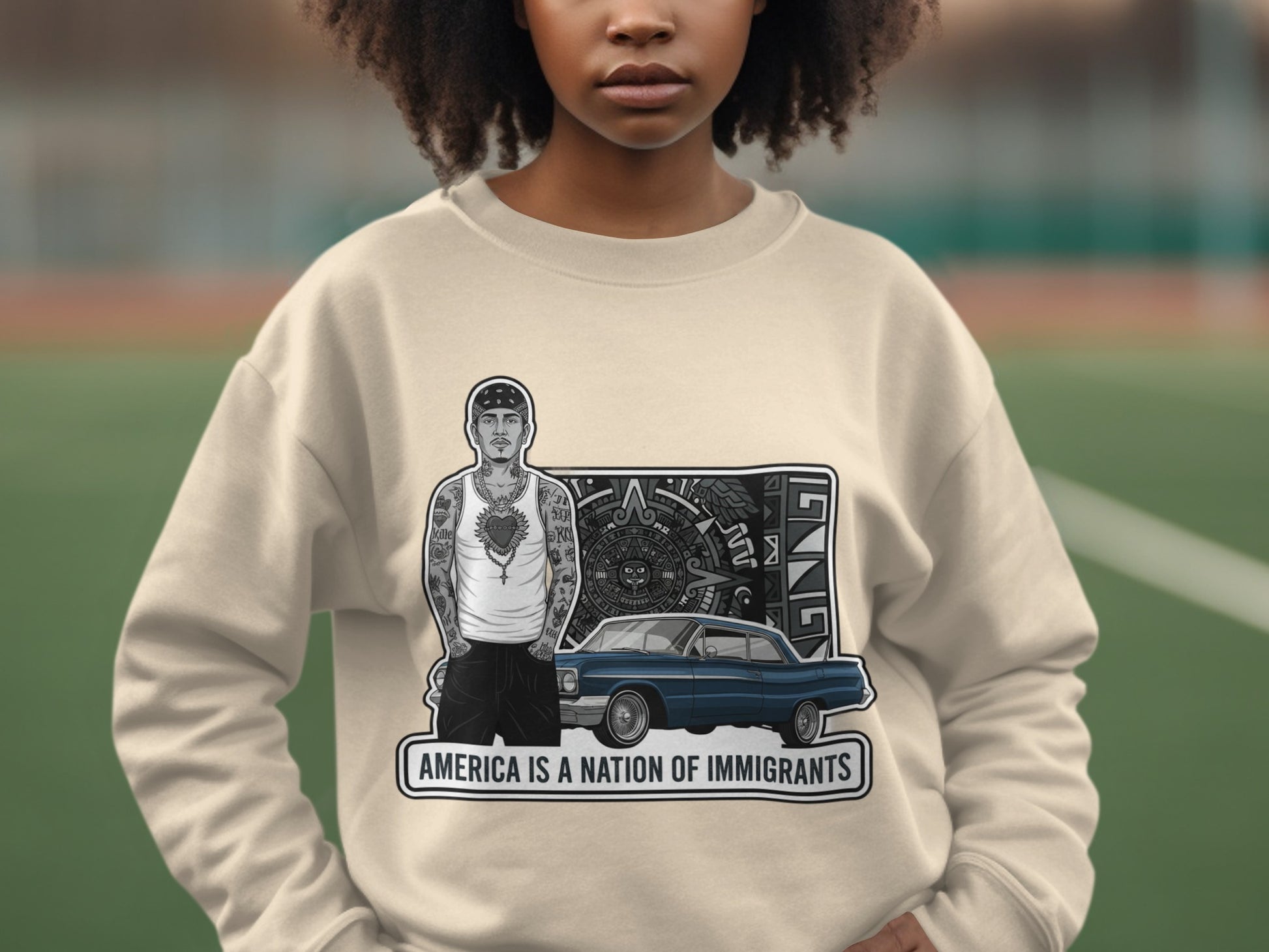 America Is A Nation of Immigrants Sweatshirt
