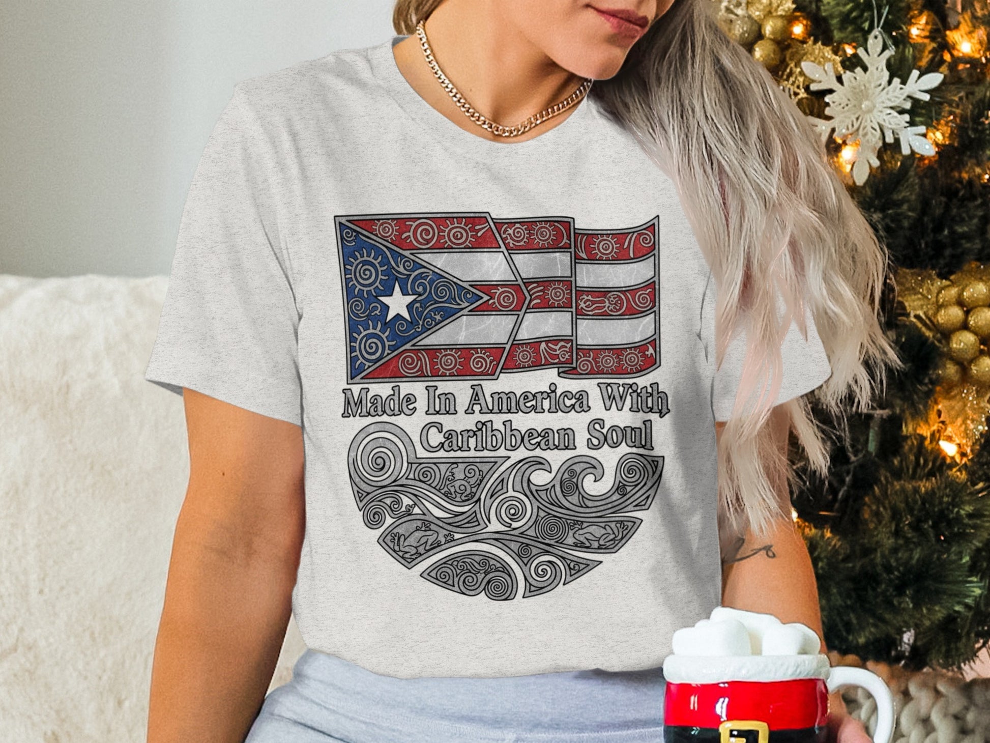 Made In America With Caribbean Soul T-shirt