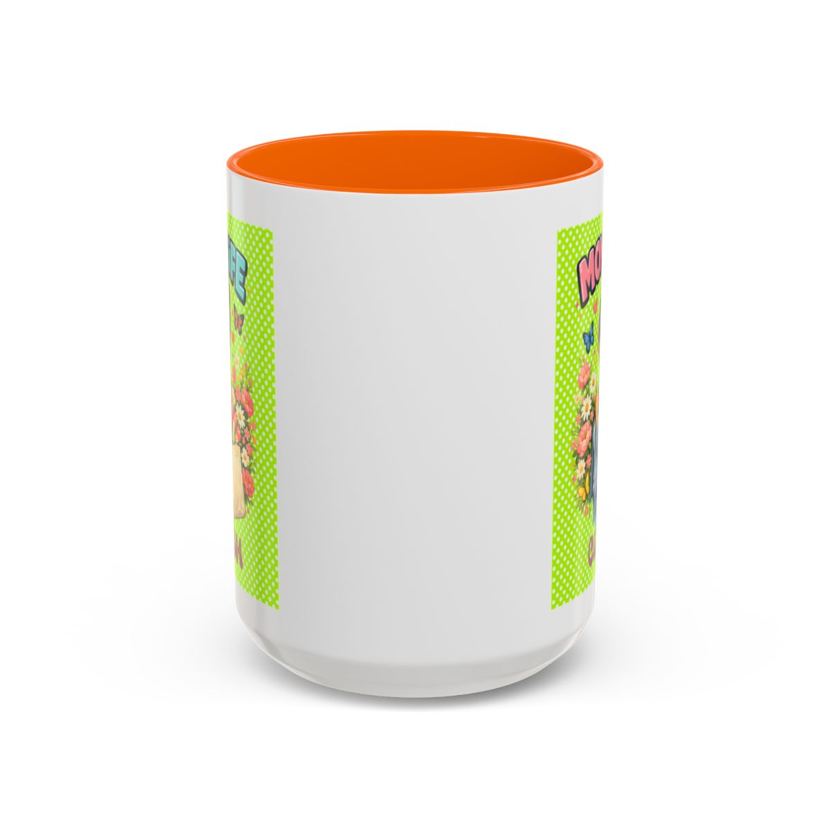 Custom Coffee Mug Cup, Personalized Mother's Gift, Custom Message Select 45 Designs and Backgrounds