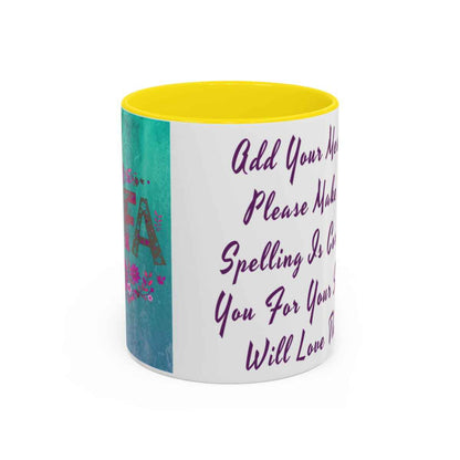 La Jefa Mug, Custom Ceramic Coffee Mug, Boss Lady Gift, Personalized Gift, Floral Design, 11oz 15oz Options, Lead-Free, Microwave Safe