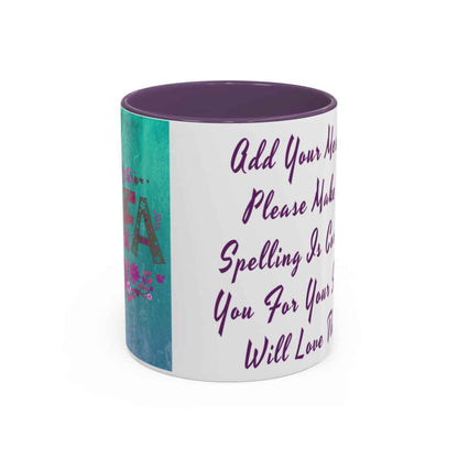 La Jefa Mug, Custom Ceramic Coffee Mug, Boss Lady Gift, Personalized Gift, Floral Design, 11oz 15oz Options, Lead-Free, Microwave Safe