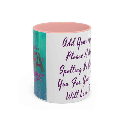 La Jefa Mug, Custom Ceramic Coffee Mug, Boss Lady Gift, Personalized Gift, Floral Design, 11oz 15oz Options, Lead-Free, Microwave Safe