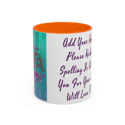 La Jefa Mug, Custom Ceramic Coffee Mug, Boss Lady Gift, Personalized Gift, Floral Design, 11oz 15oz Options, Lead-Free, Microwave Safe