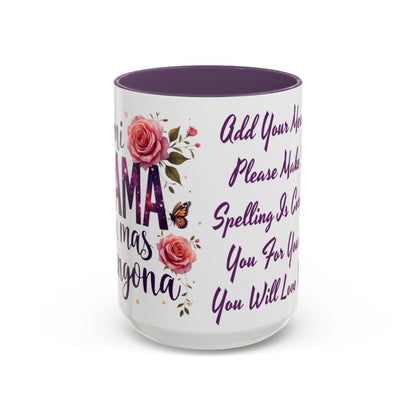 Custom Mother's Mug Cup Mom Gift. Personlized Coffee Cup For Mom, For Grandma