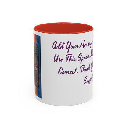 Colorful Virgen de Guadalupe Mug, Vibrant Printed Coffee Cup, Personalized Ceramic Gift, Religious Art, BPA-Free, Ideal Christmas Present