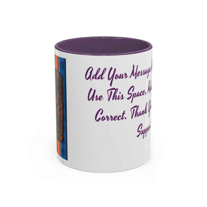 Colorful Virgen de Guadalupe Mug, Vibrant Printed Coffee Cup, Personalized Ceramic Gift, Religious Art, BPA-Free, Ideal Christmas Present