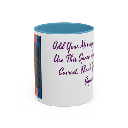 Colorful Virgen de Guadalupe Mug, Vibrant Printed Coffee Cup, Personalized Ceramic Gift, Religious Art, BPA-Free, Ideal Christmas Present