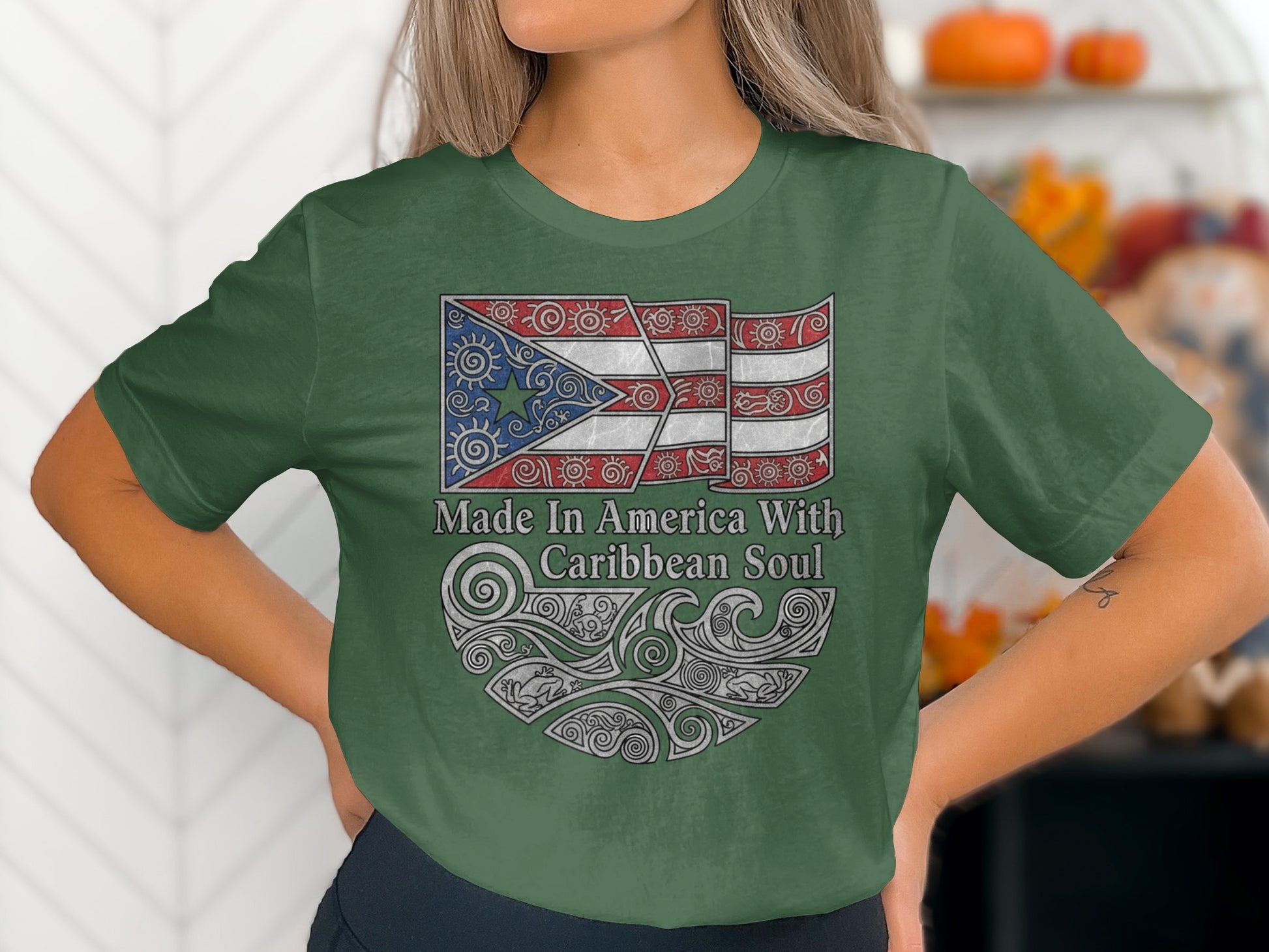 Made In America With Caribbean Soul T-shirt