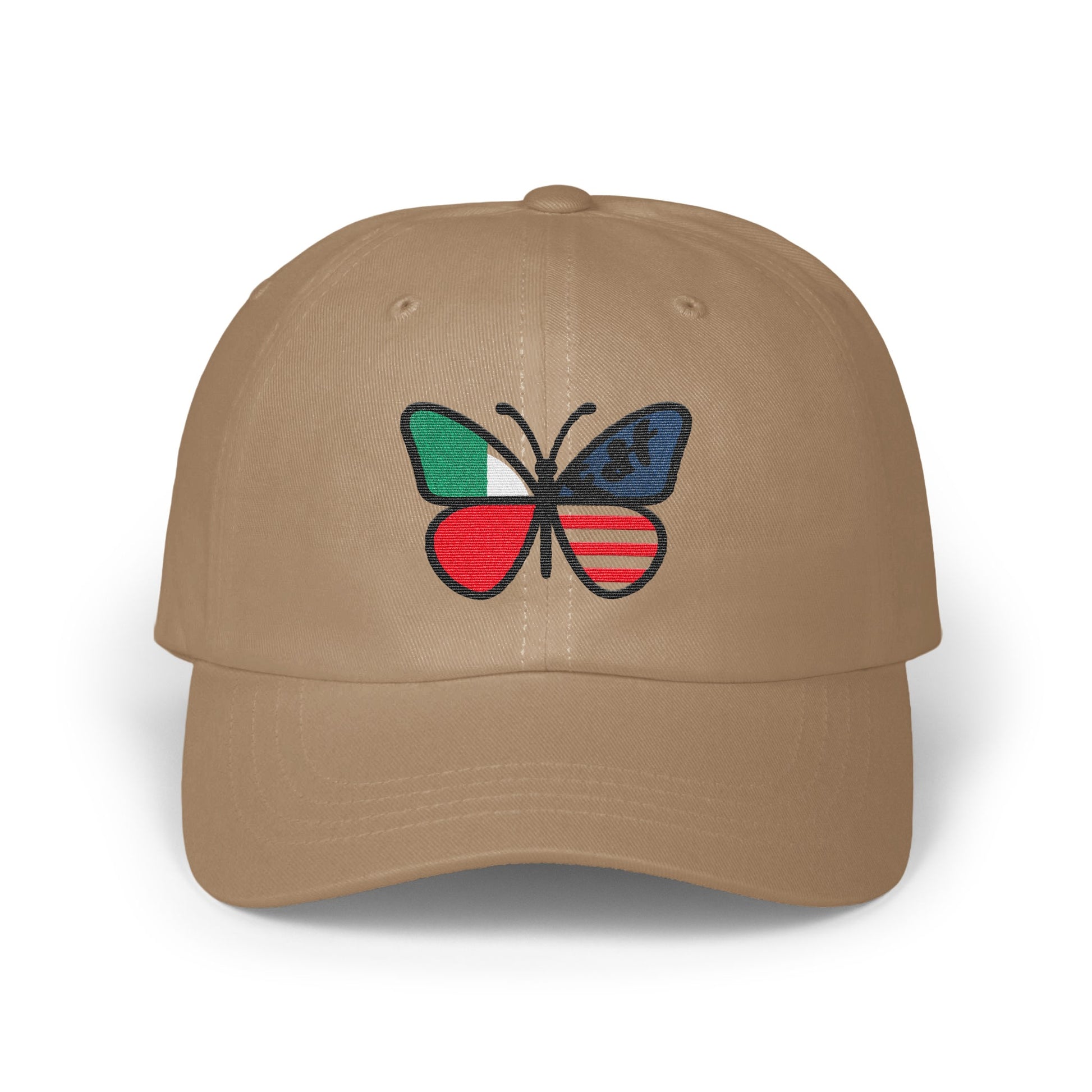 Colorful Butterfly Embroidered Design Hat product