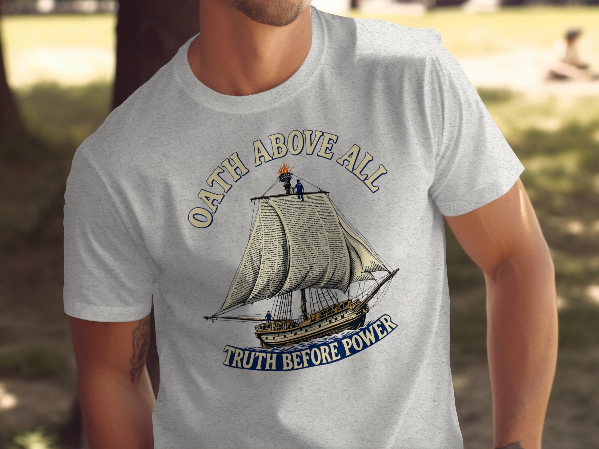 Oath Above All Truth Before Power T-shirt