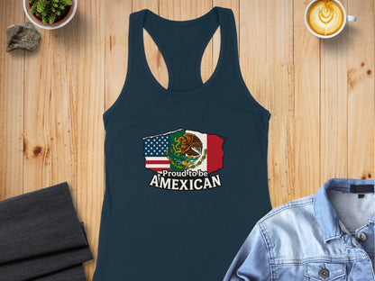 Proud to be AMEXICAN Graphic Women's Tank Top product