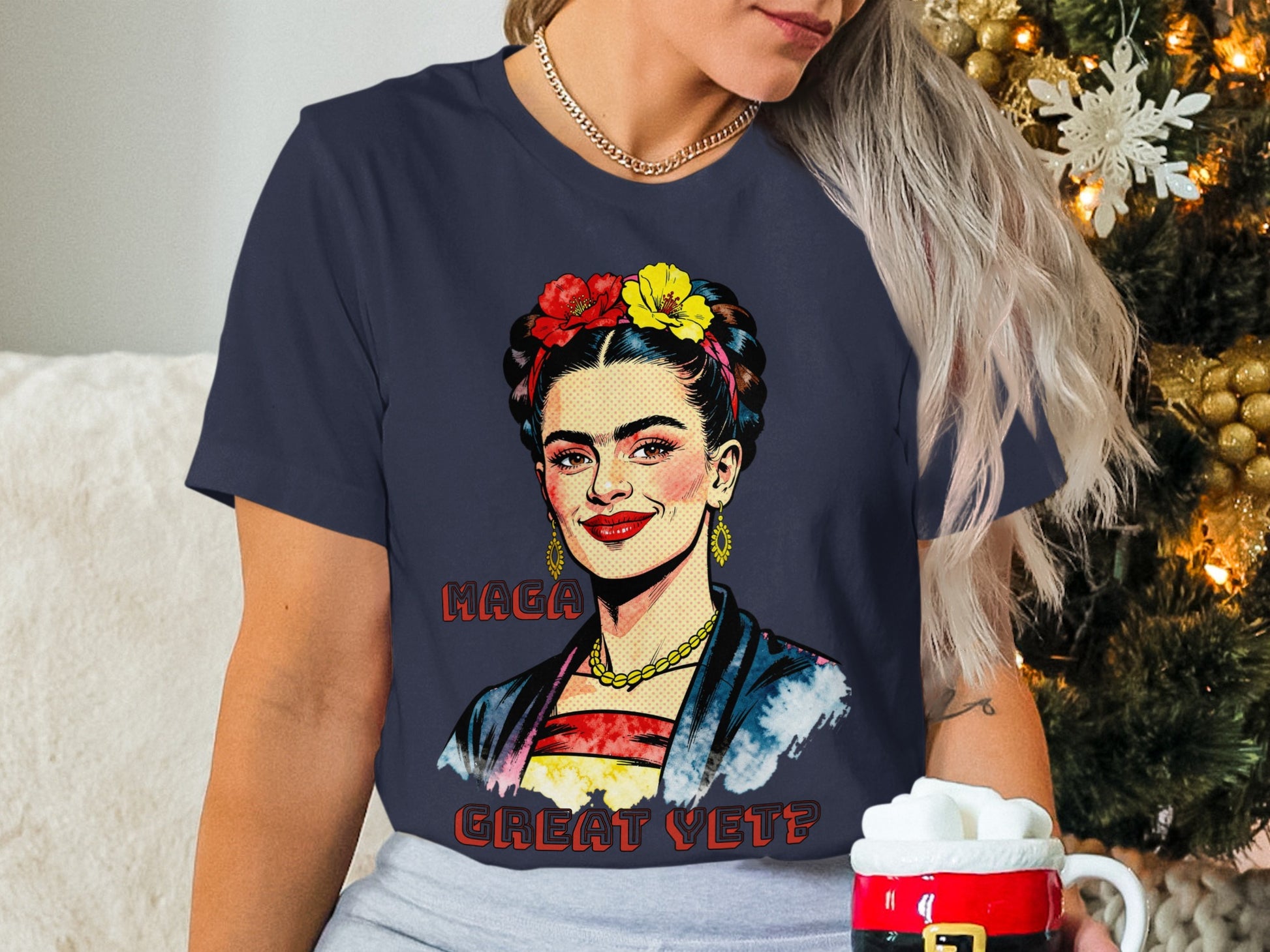 Frida Kahlo MAGA GREAT YET? Pop Art Political product type
