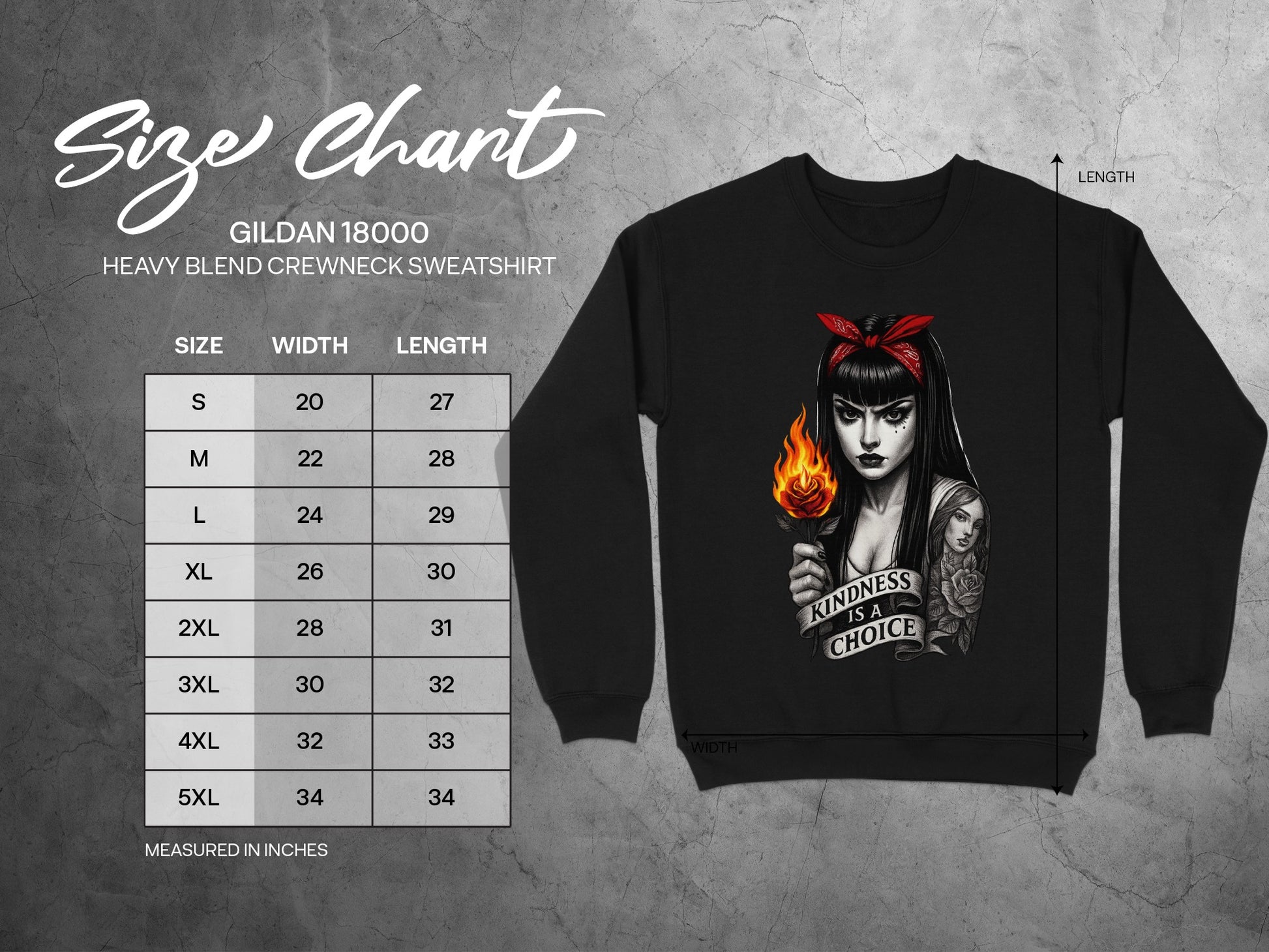 Kindness is a Choice Printed Sweatshirt product