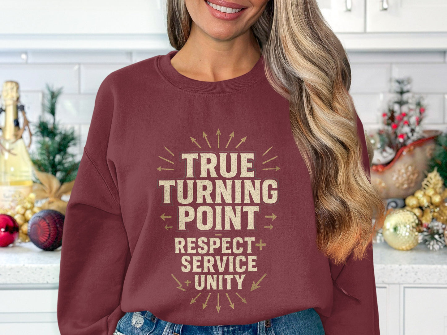 True Turning Point Respect Service Unity Sweatshirt product type