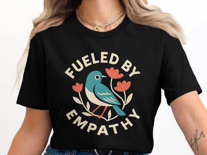 Fueled by Empathy Blue Bird Graphic Shirt product