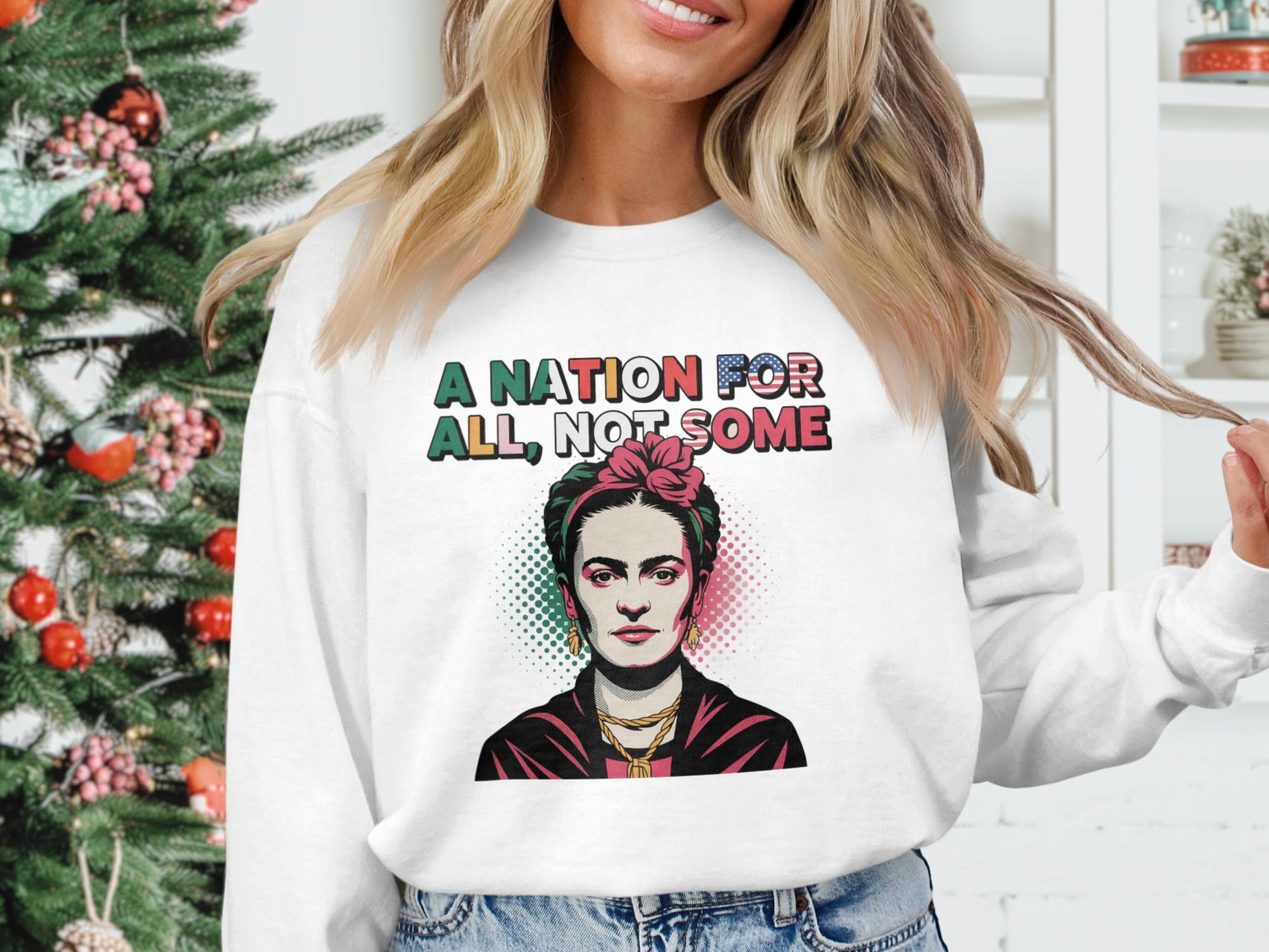 A Nation For All Not Some Graphic Sweatshirt product type