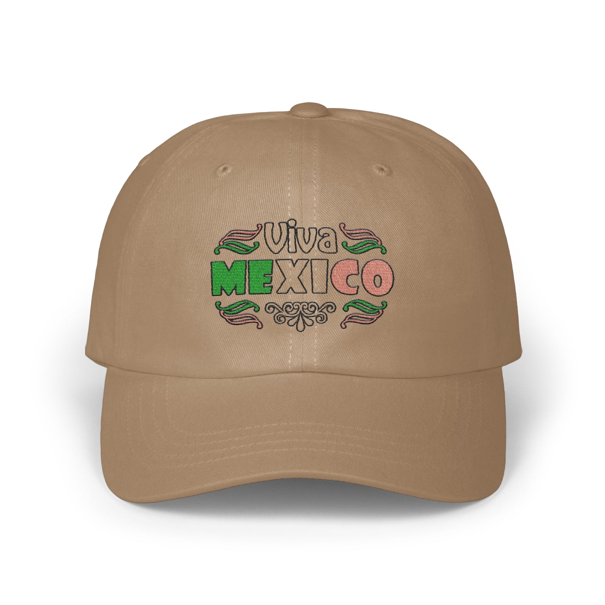 Viva Mexico Tan Adjustable Baseball Cap product type