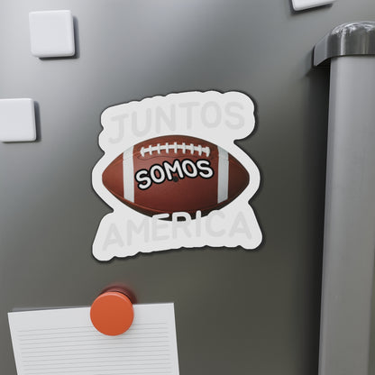 Juntos Somos America Football Sticker for Fans