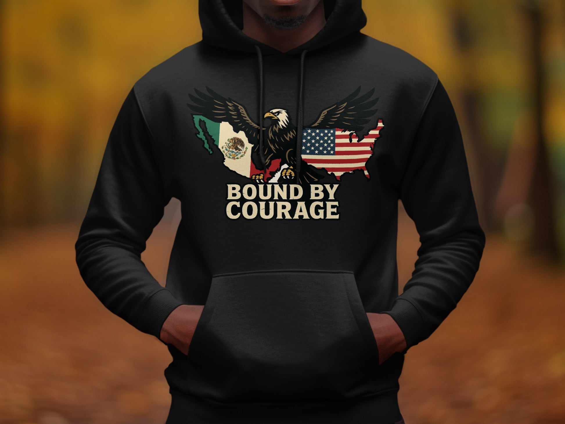 Bound By Courage Graphic Hoodie product type