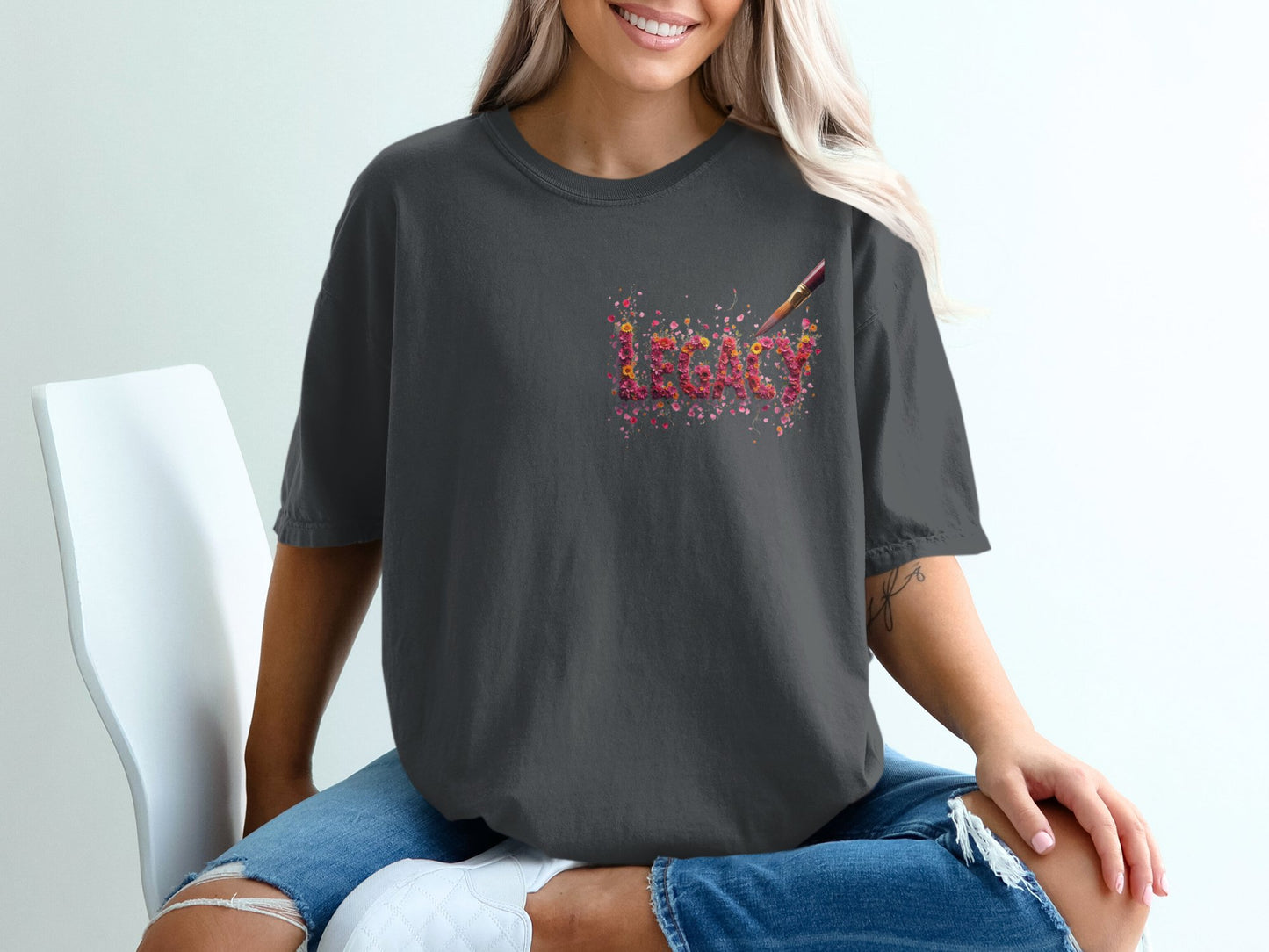 Artistic Splatter Graphic Design T-Shirt product