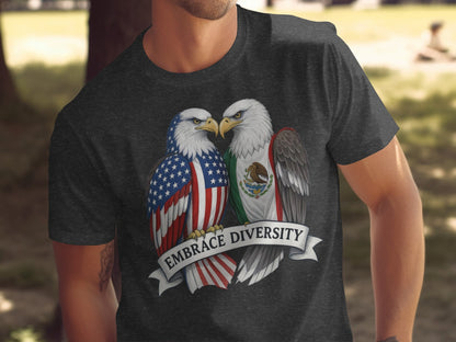 Embrace Diversity Eagles Unity Graphic Shirt product