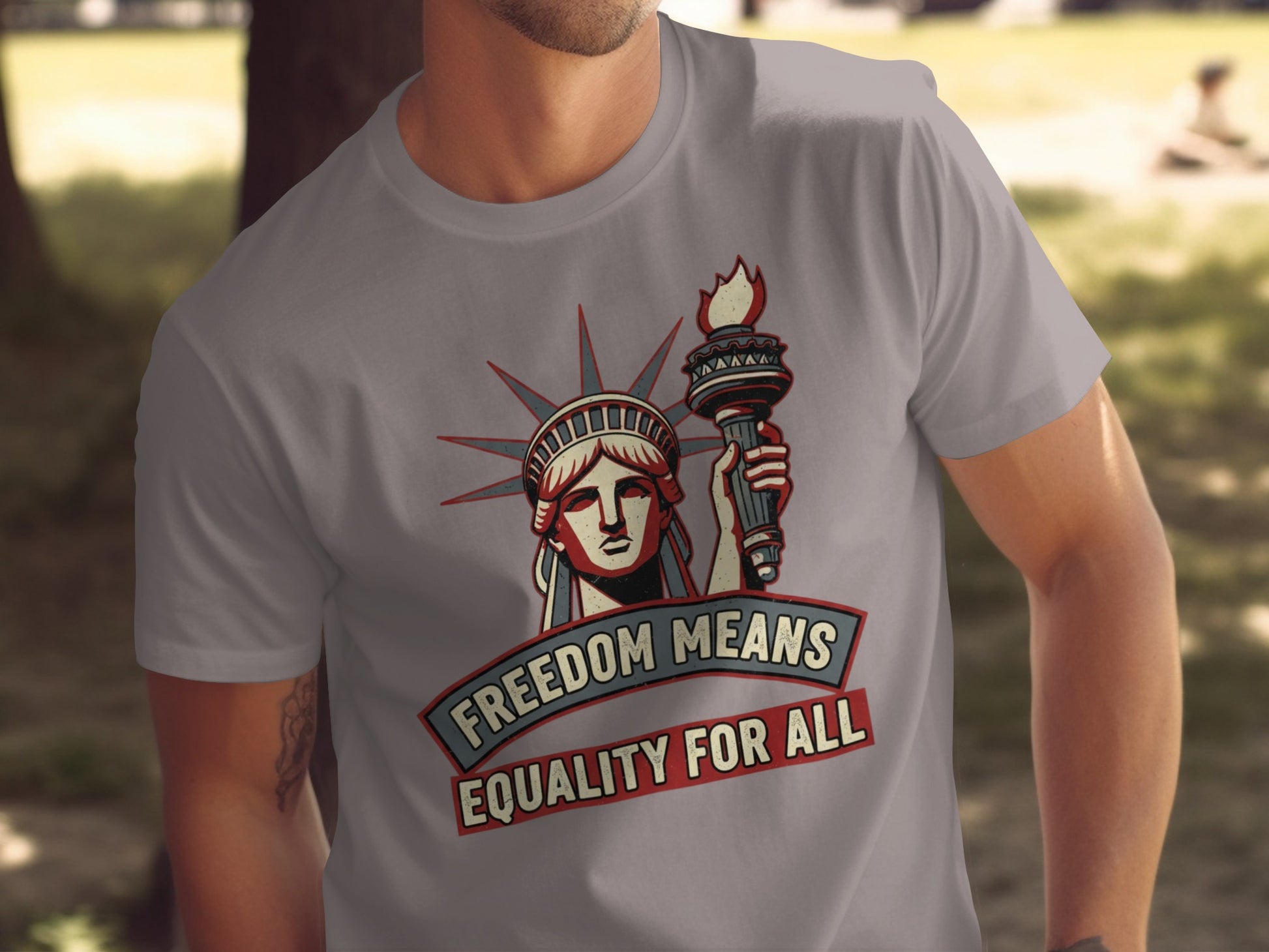 Freedom Means Equality For All Graphic Tee
