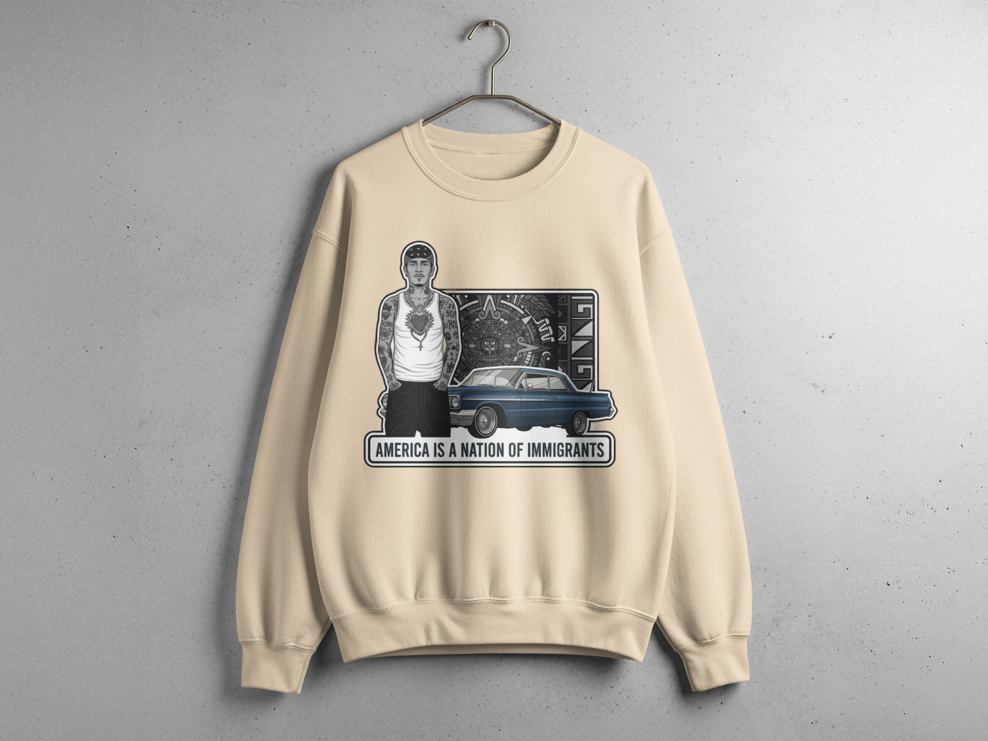 America Is A Nation Of Immigrants Sweatshirt