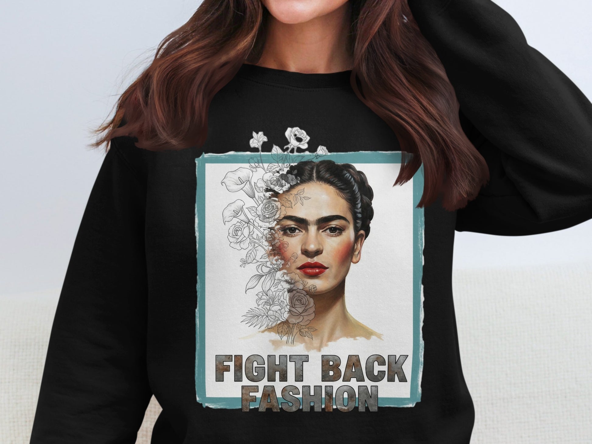 Fight Back Fashion Artful Statement Sweatshirt