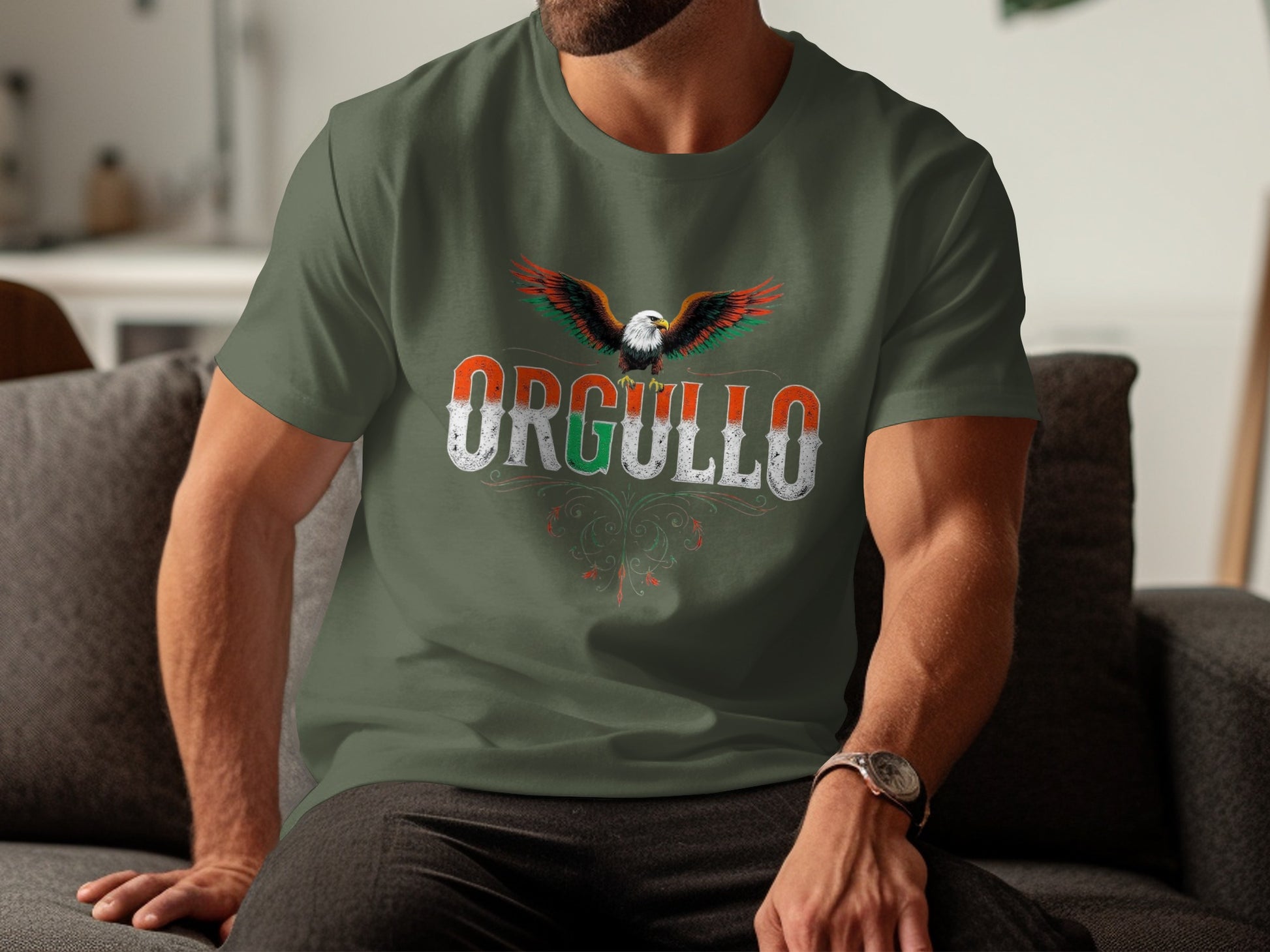 Orgullo Eagle Graphic Design T-shirt product