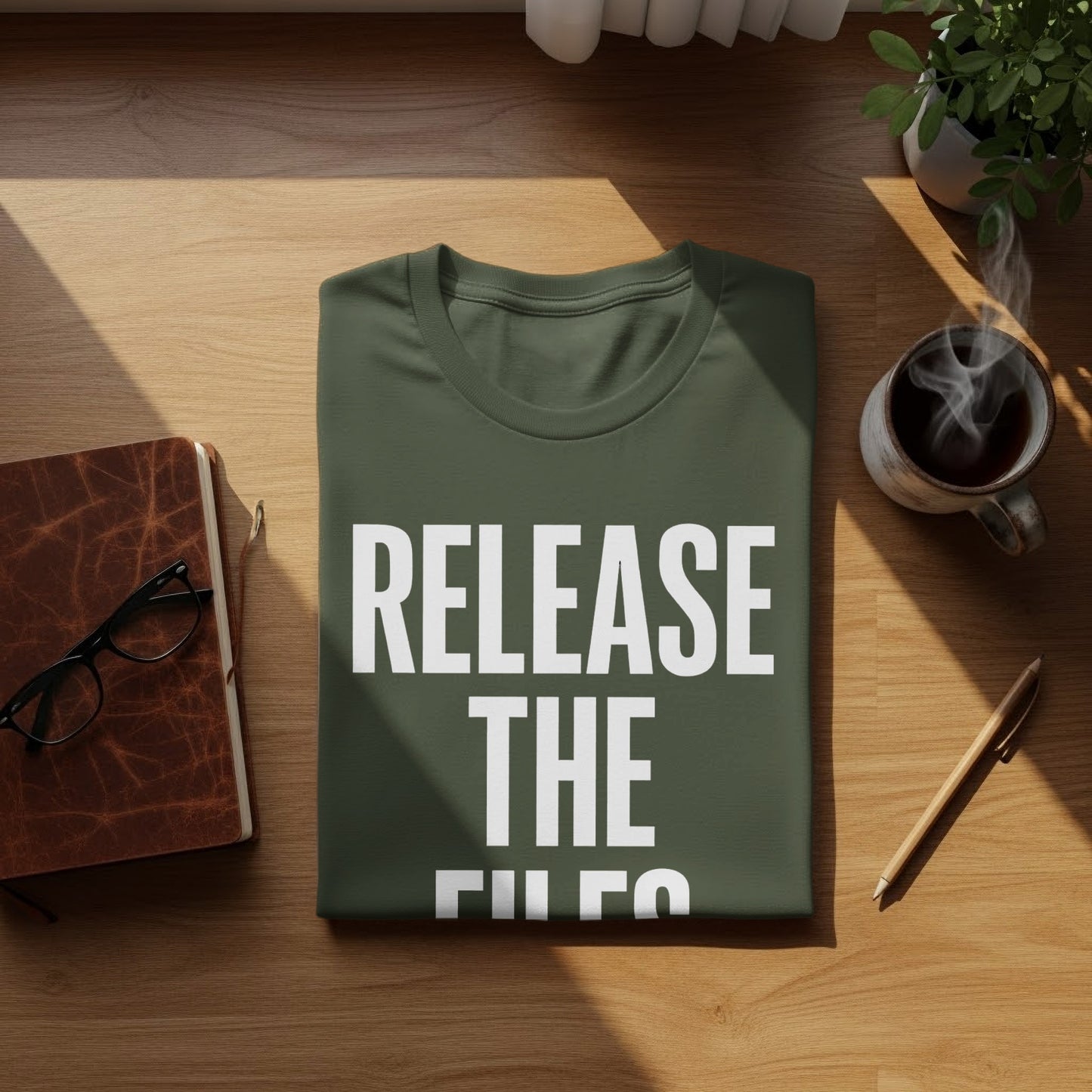 Release The Files Graphic Tee product
