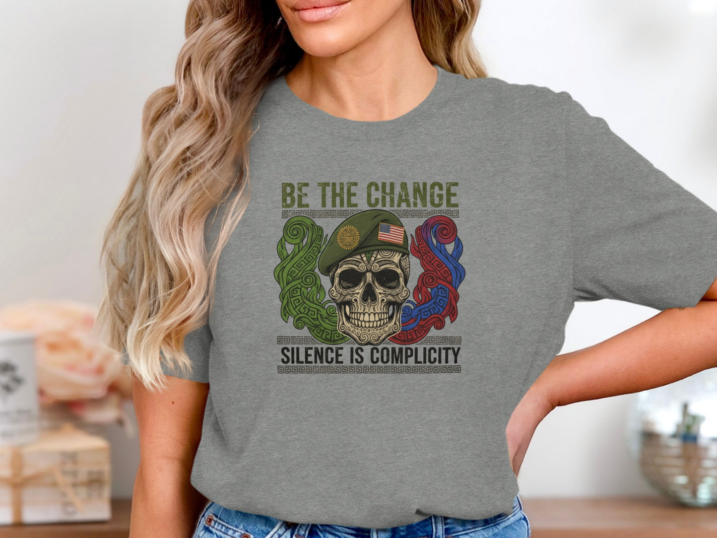 Be the Change Silence is Complicity T-shirt