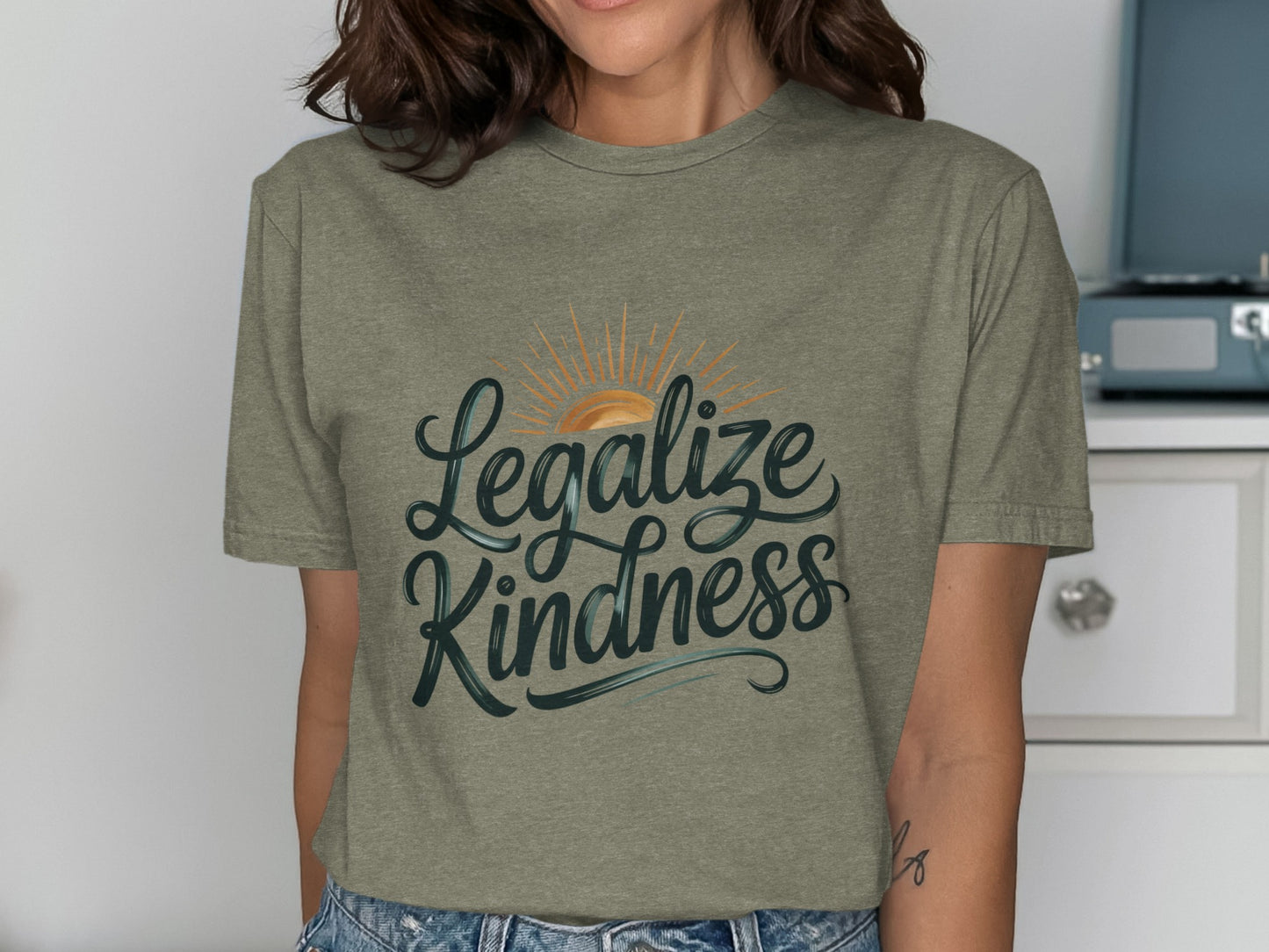 Legalize Kindness Graphic T-shirt product type