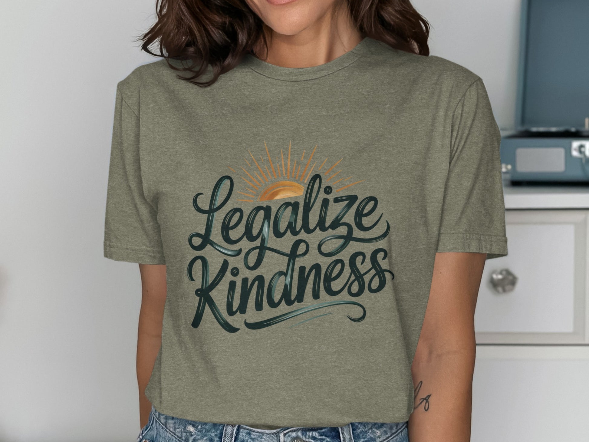 Legalize Kindness Graphic T-shirt product type