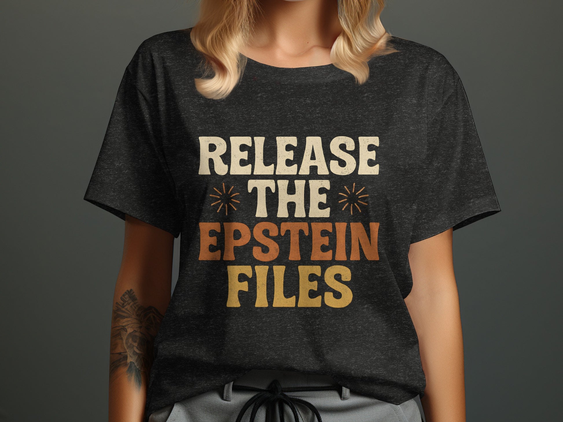 Release The Epstein Files Graphic Tee product type