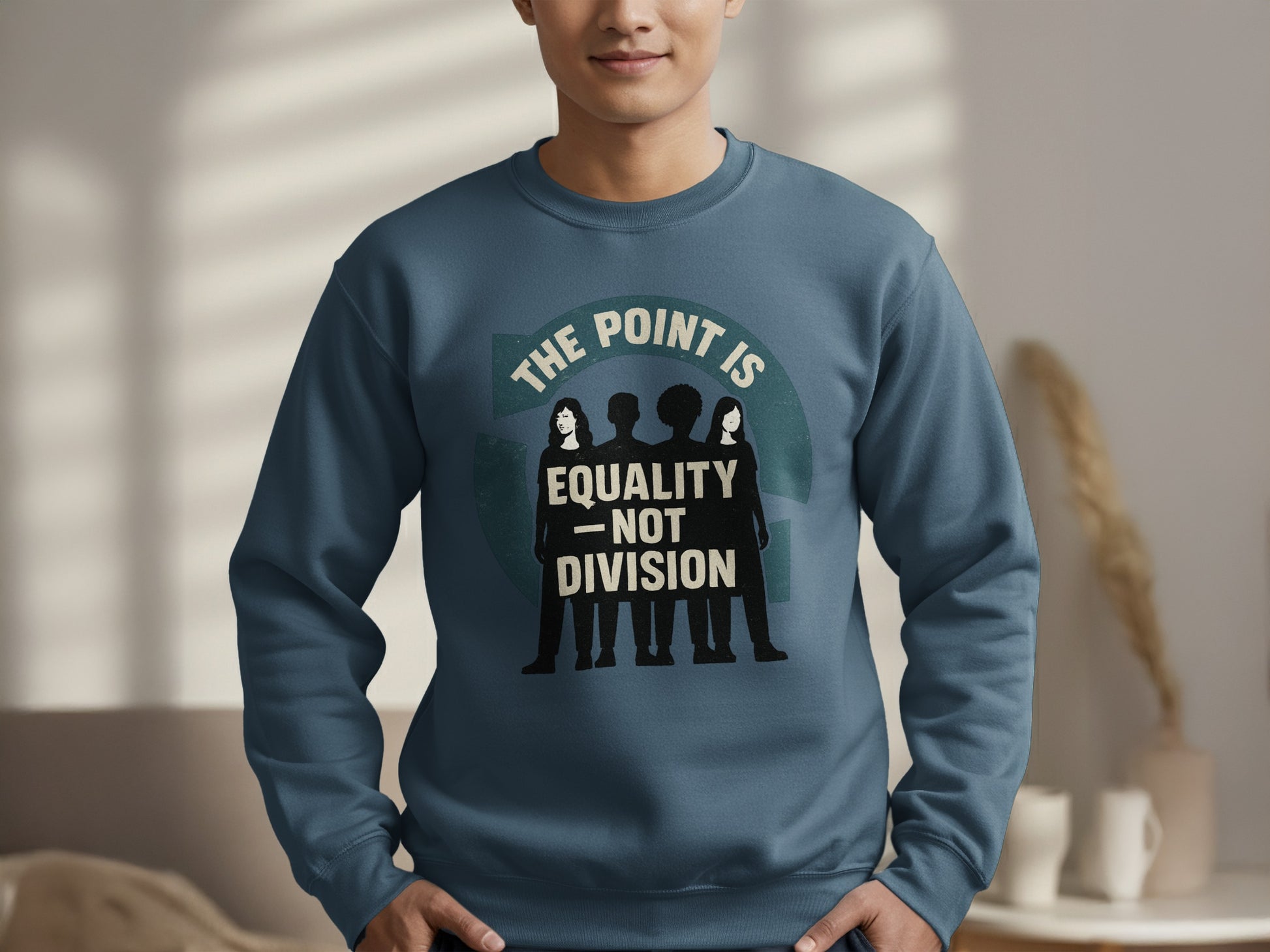 The Point Is Equality Not Division Sweatshirt product