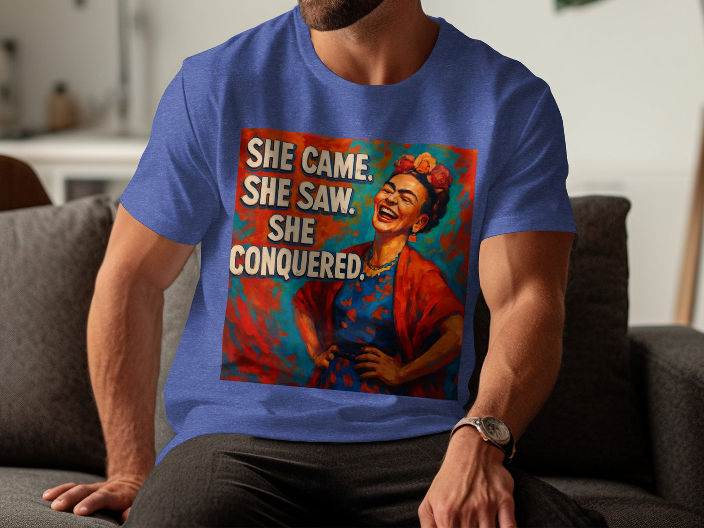 She Came She Saw She Conquered T-shirt product type