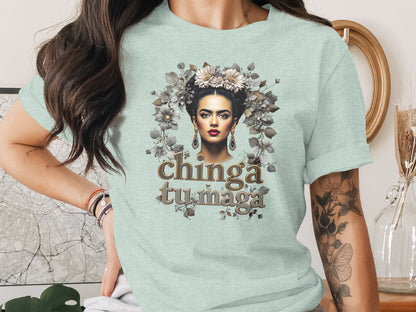 Chinga Tu Maga Graphic Tee Shirt Outfit
