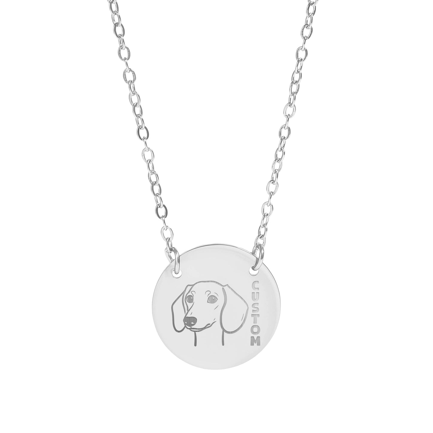 Dog Portrait Custom or Personalized Necklace Great Gift