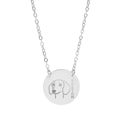 Dog Portrait Custom or Personalized Necklace Great Gift