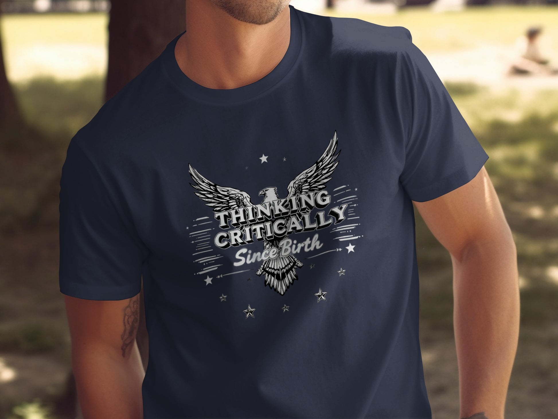 Thinking Critically Since Birth T-shirt product type