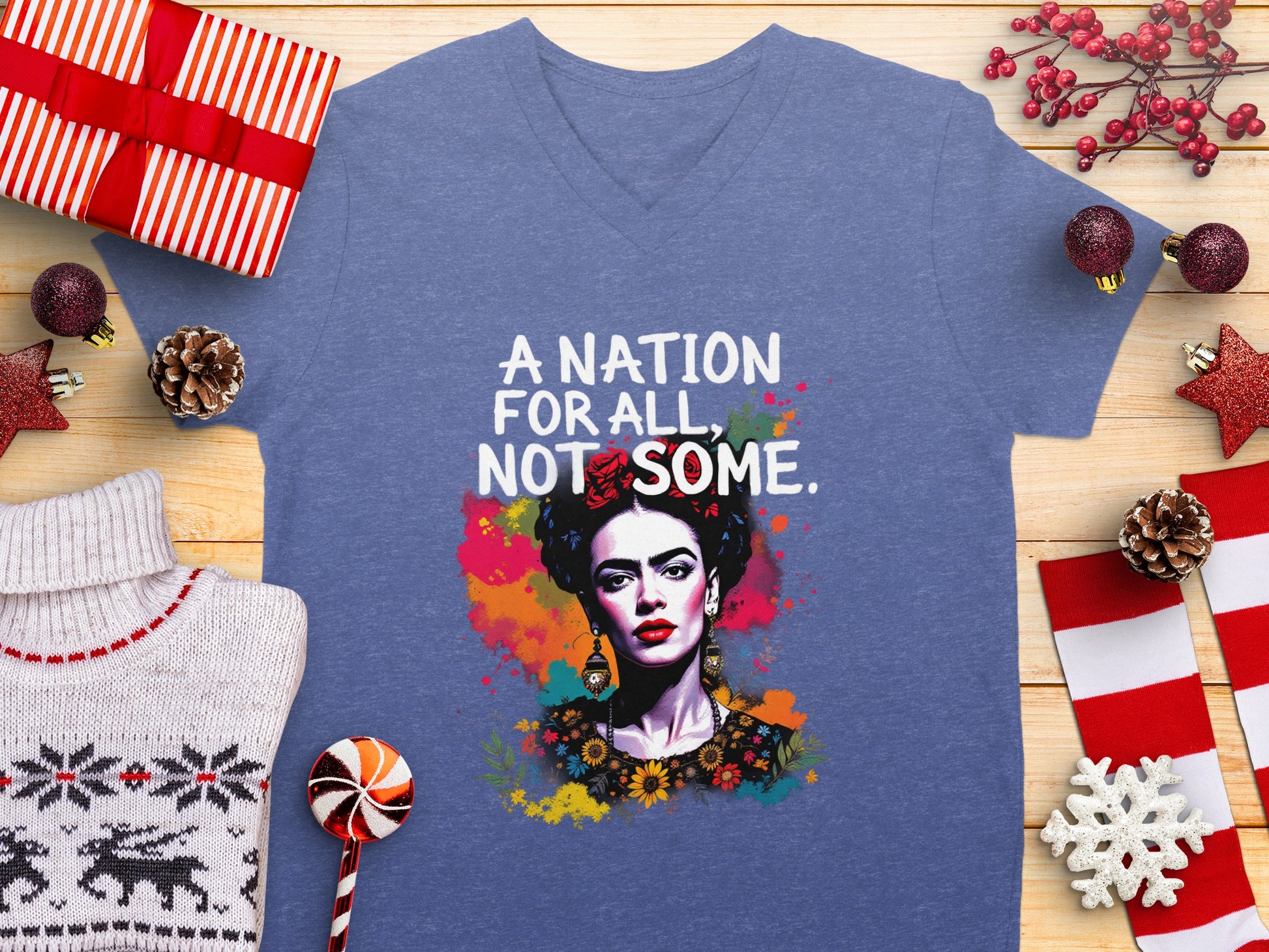 A Nation For All Not Some Colorful Art T-shirt