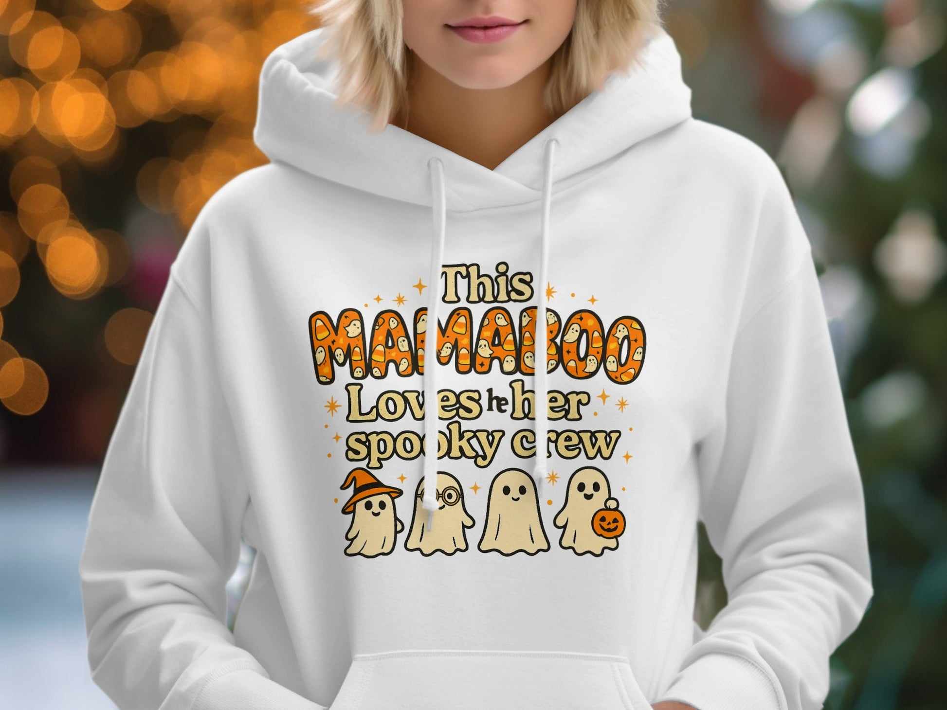 This Mamakoo Loves Her Spooky Crew Hoodie product