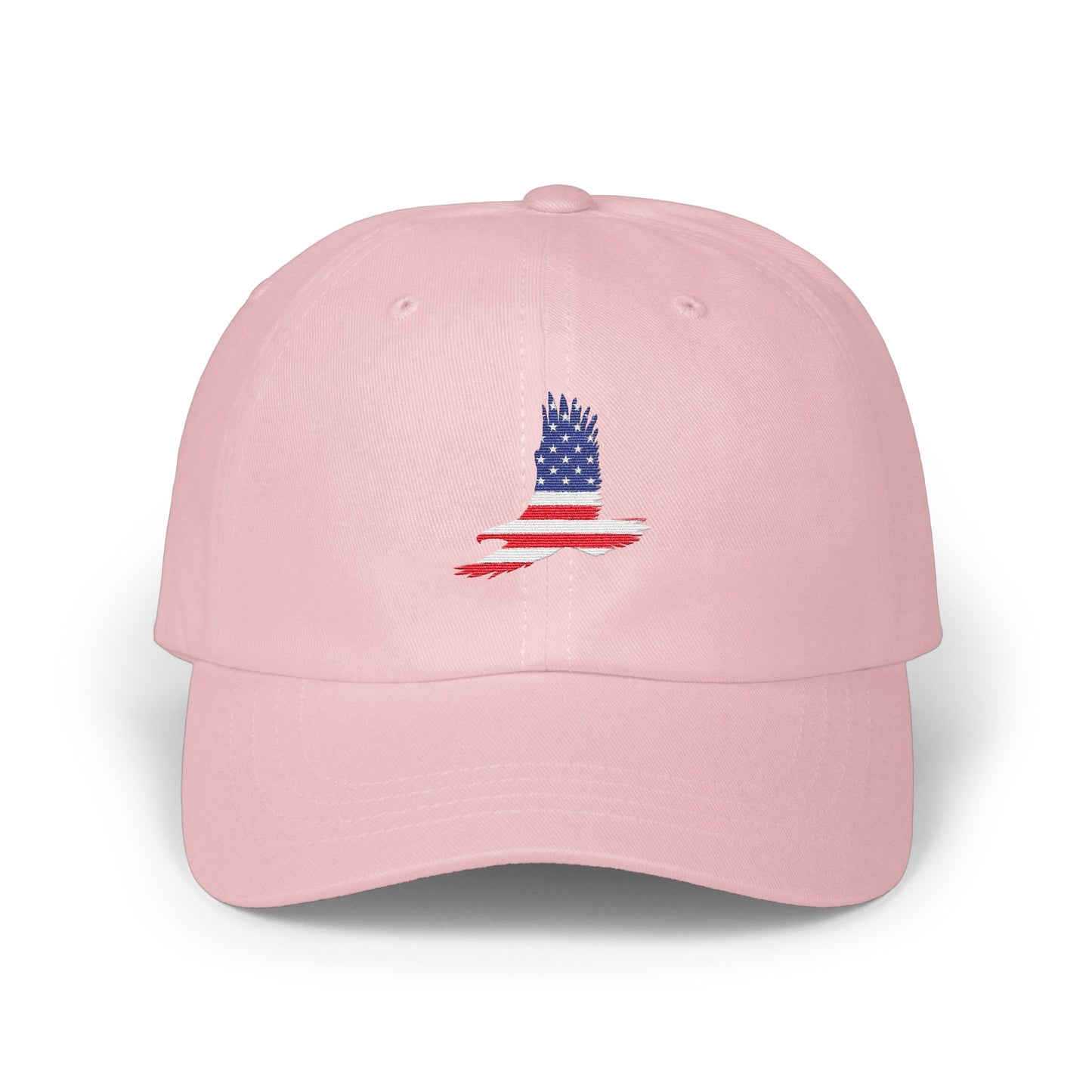 Patriotic American Eagle Design Pink Cap product