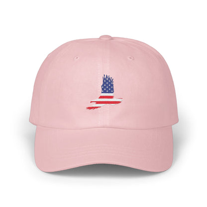 Patriotic American Eagle Design Pink Cap product